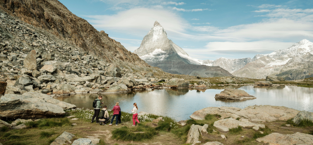 Zermatt summer activities with stunning Matterhorn views