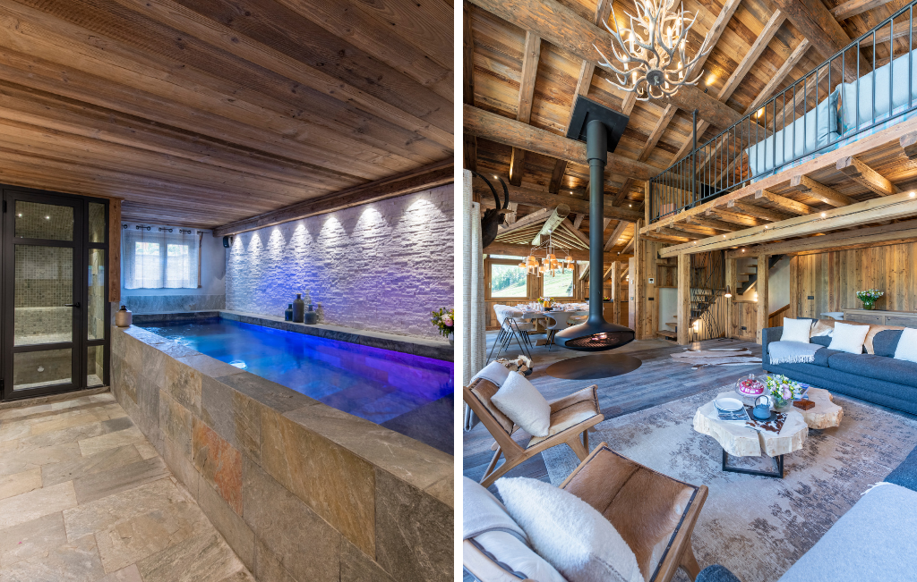 Best luxury chalets with swimming pools