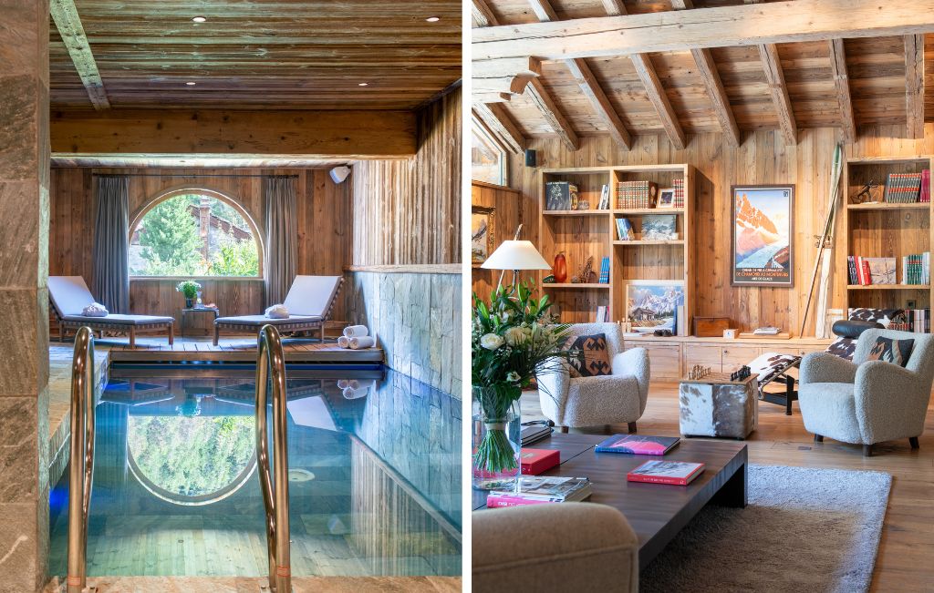 Best luxury chalets with swimming pools