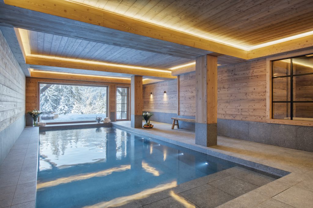 The Best Luxury Chalets with Swimming Pools in the Alps