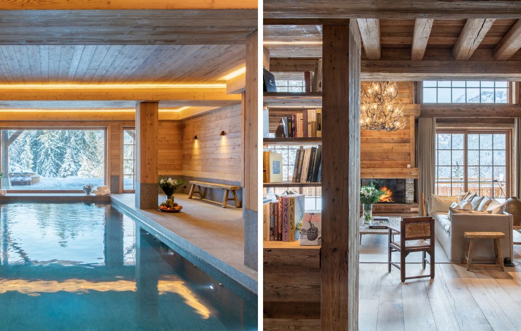 Best luxury chalets with swimming pools