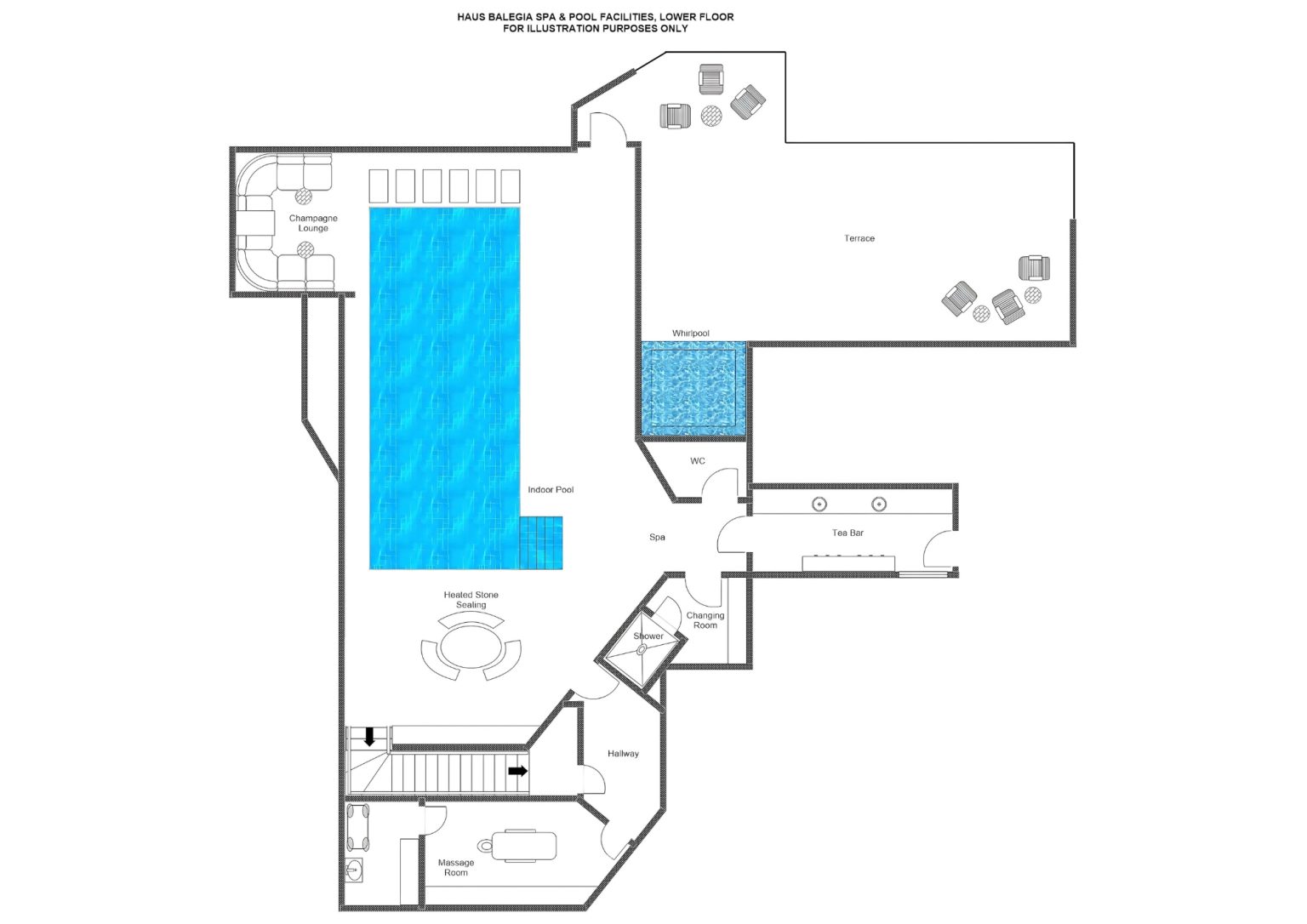 Shared spa (Ground floor)