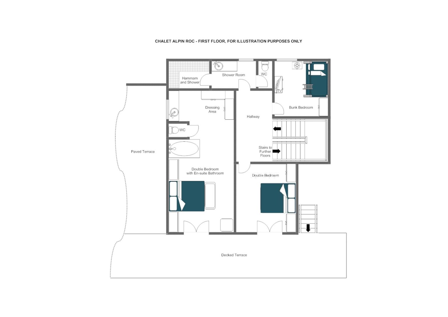 SLEEPING FLOOR (FIRST FLOOR)