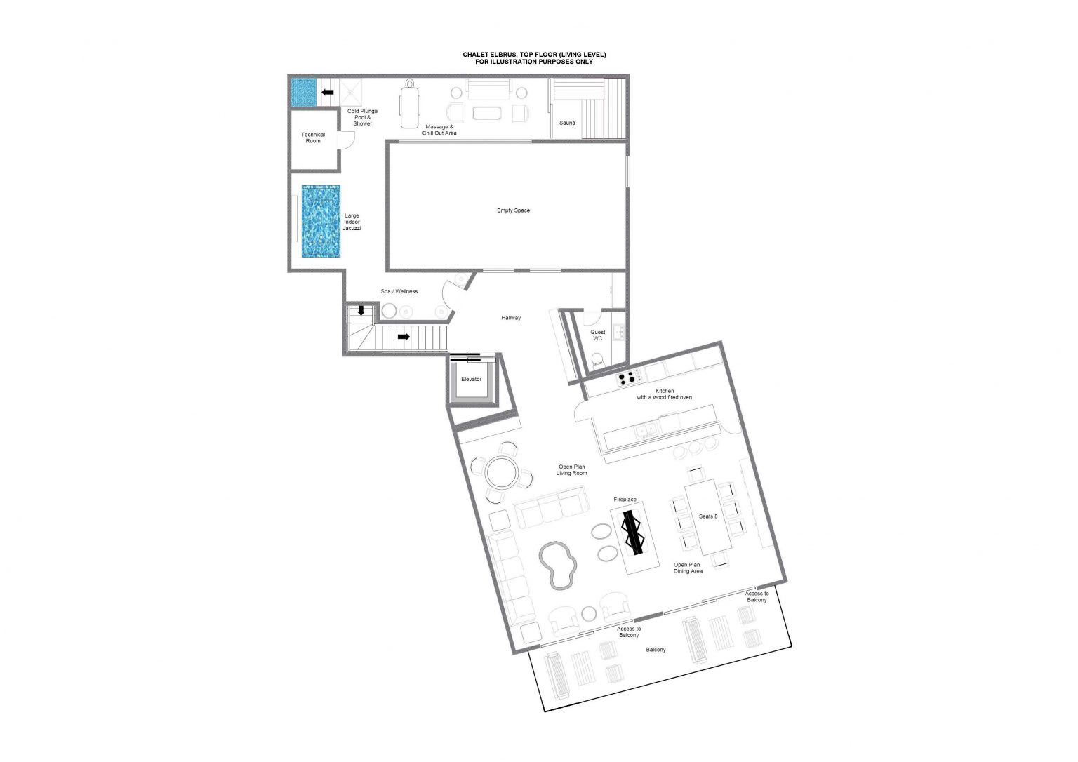 TOP FLOOR (3RD FLOOR)