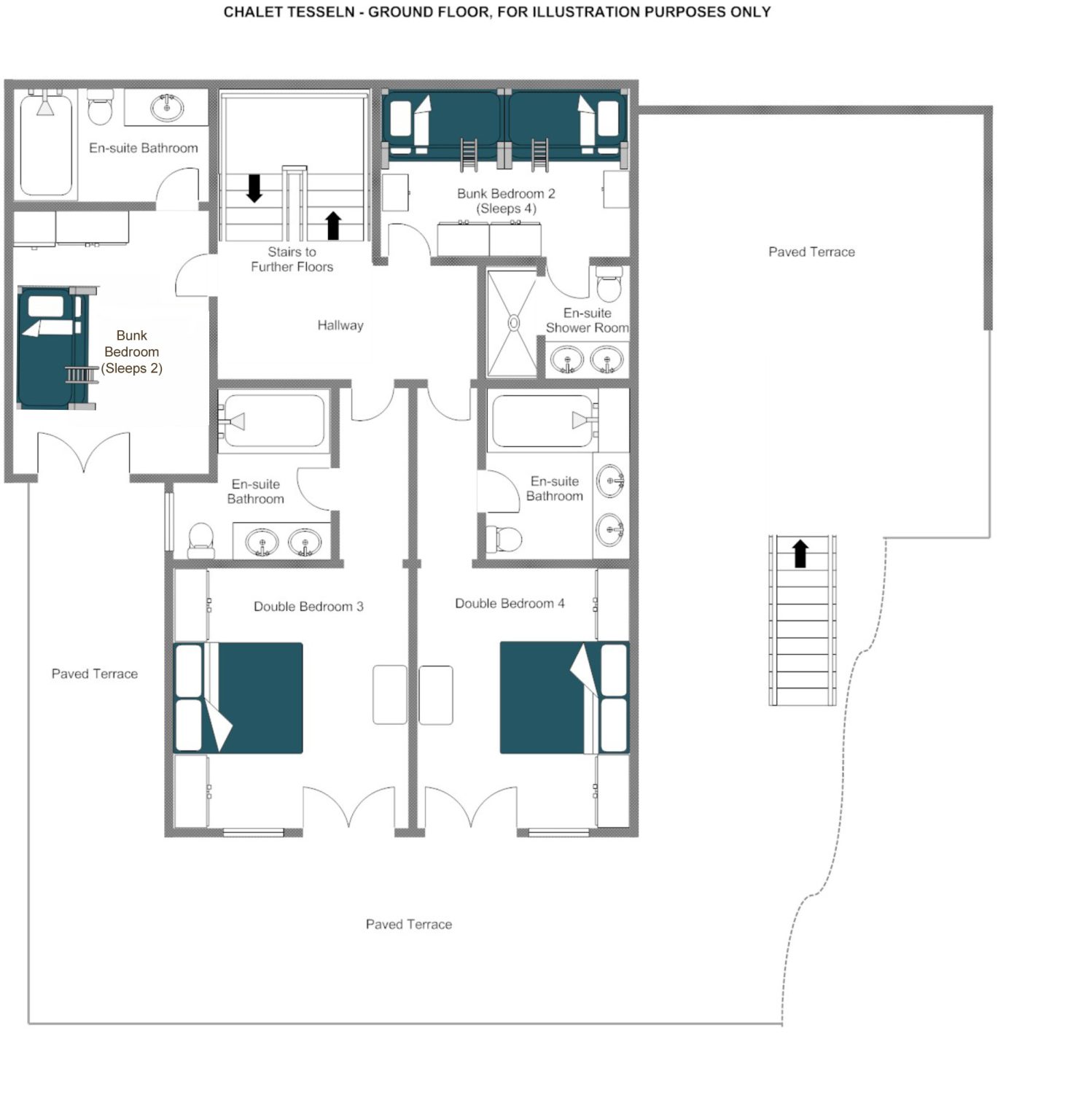SLEEPING FLOOR (GROUND FLOOR)